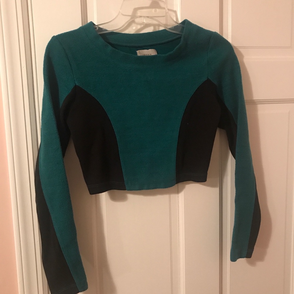 Long sleeve crop top from urban outfitters